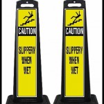 SSPB-P20 Caution Slippery When Wet Sign