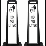 Do Not Litter Signs