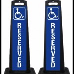 SSPB-P45 Blue Reserved Handicap Signs