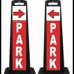SSPB-P5 Red Parking Lot Signage