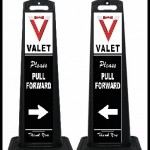 SSPB-V11 Vertical Valet Parking Sign