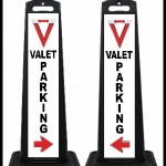 SSPB-V13 Vertical Valet Parking Signs