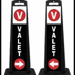 SSPB-V4 Tall Valet Parking Signs
