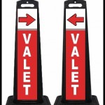 SSPB-V5 Red Valet Parking Signs
