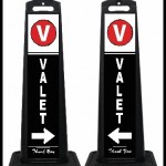 SSPB-V9 Vertical Valet Parking Directional Sign
