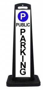 Public Parking Signs
