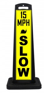 Slow MPH Speed Limit Sign